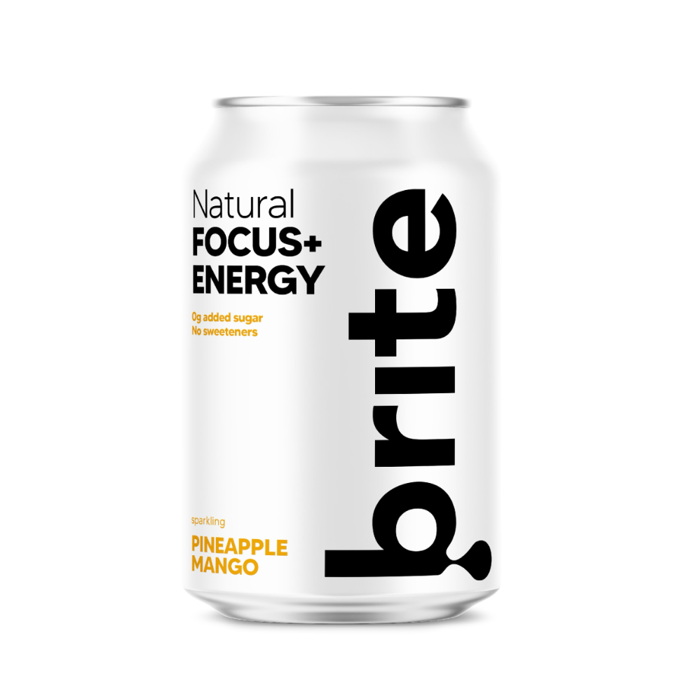 Brite Natural Focus Energy - Pineapple Mango - Prirodno energetsko piće obogaćeno prirodnim nootropicima